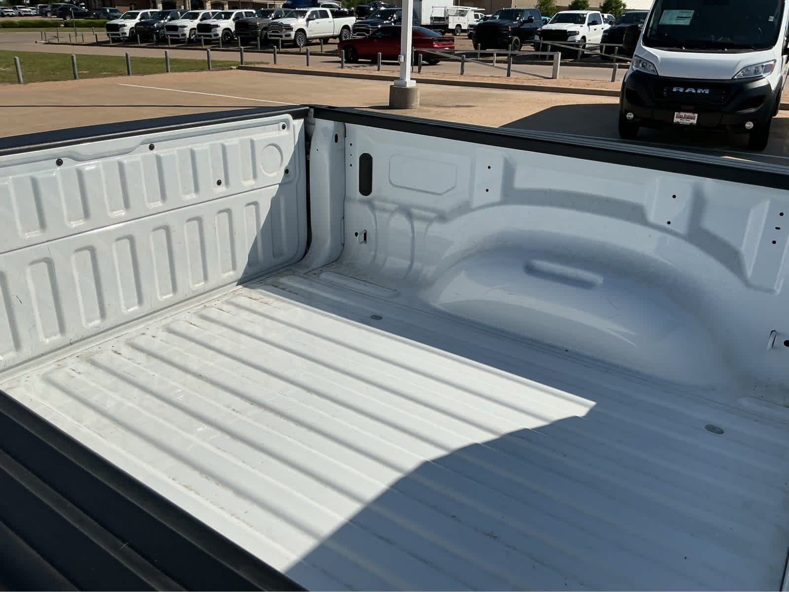 Used 2022 Bright White Clearcoat Ram Lone Star image 7