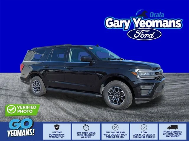 Certified Used 2024 Agate Black Metallic Ford XLT image 1