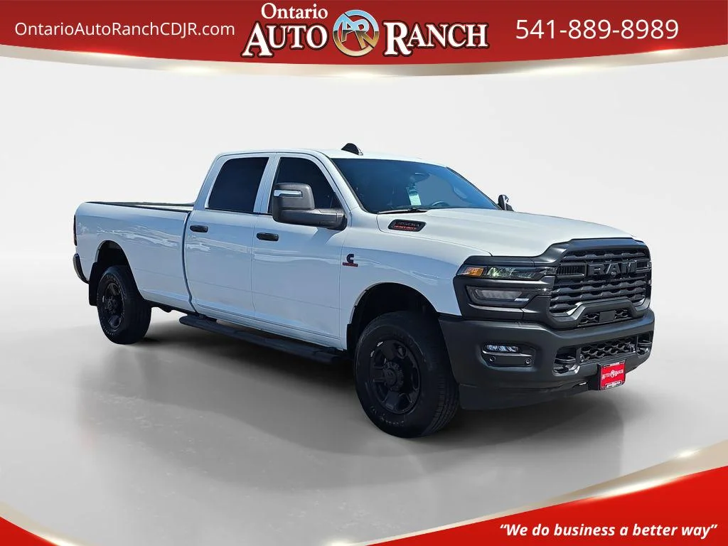 New 2026 Bright White Clear-Coat Exterior Paint RAM Tradesman image 1