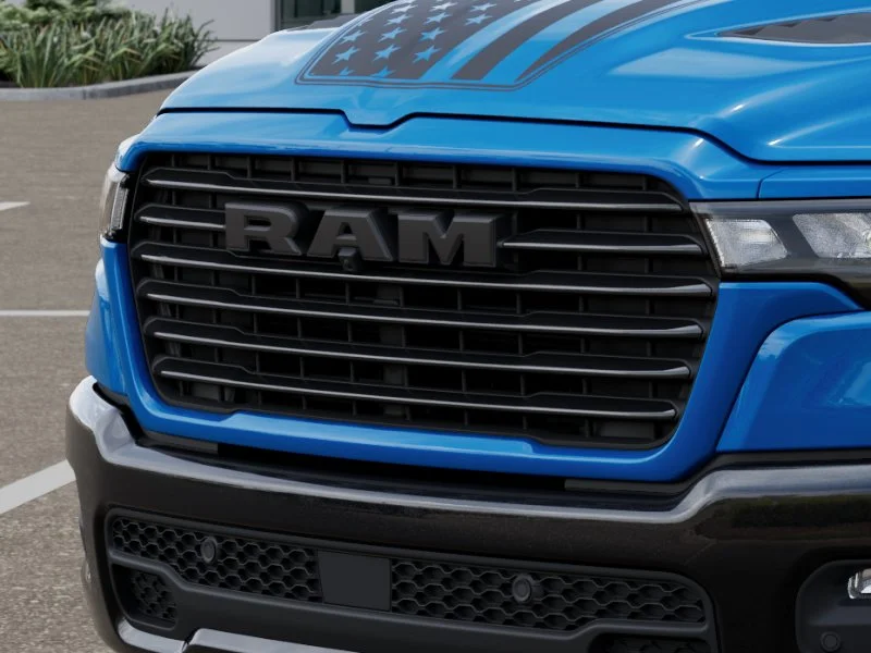 New 2026 Hydro Blue Pearl-Coat Exterior Paint RAM Laramie image 11