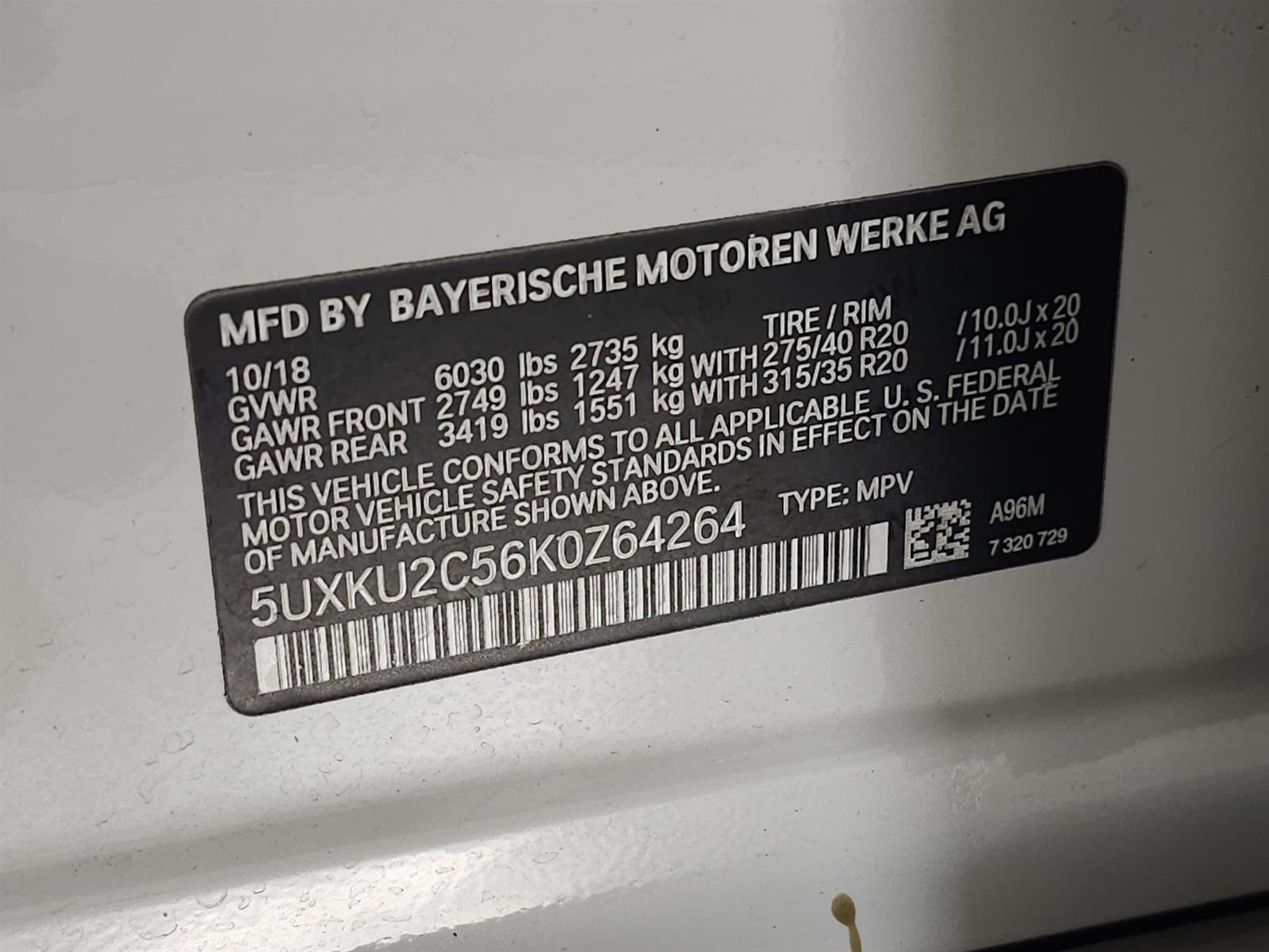 Used 2019 White BMW xDrive35i image 37