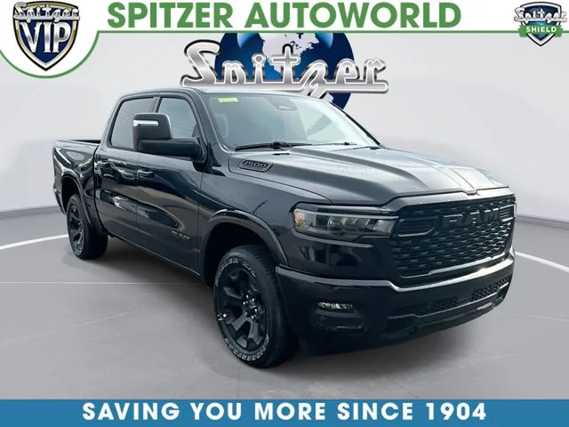 New 2026 Diamond Black Crystal Pearl-Coat Exterior Paint RAM Big Horn/Lone Star image 1