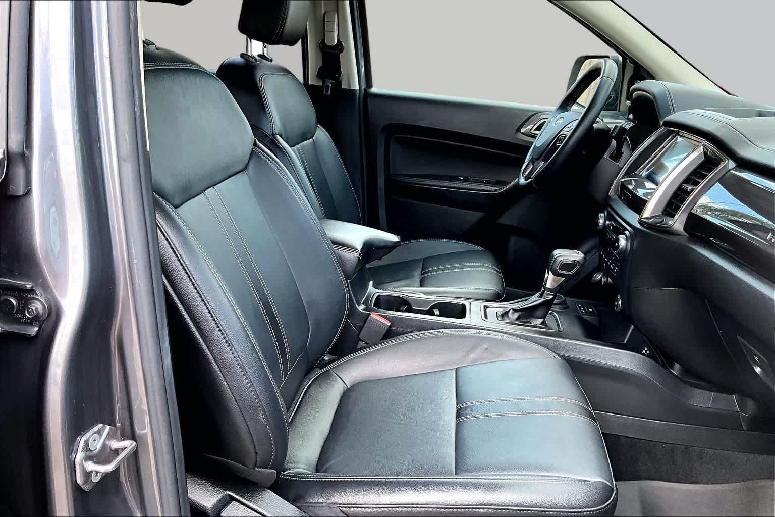 Used 2021 Carbonized Gray Metallic Ford LARIAT image 11