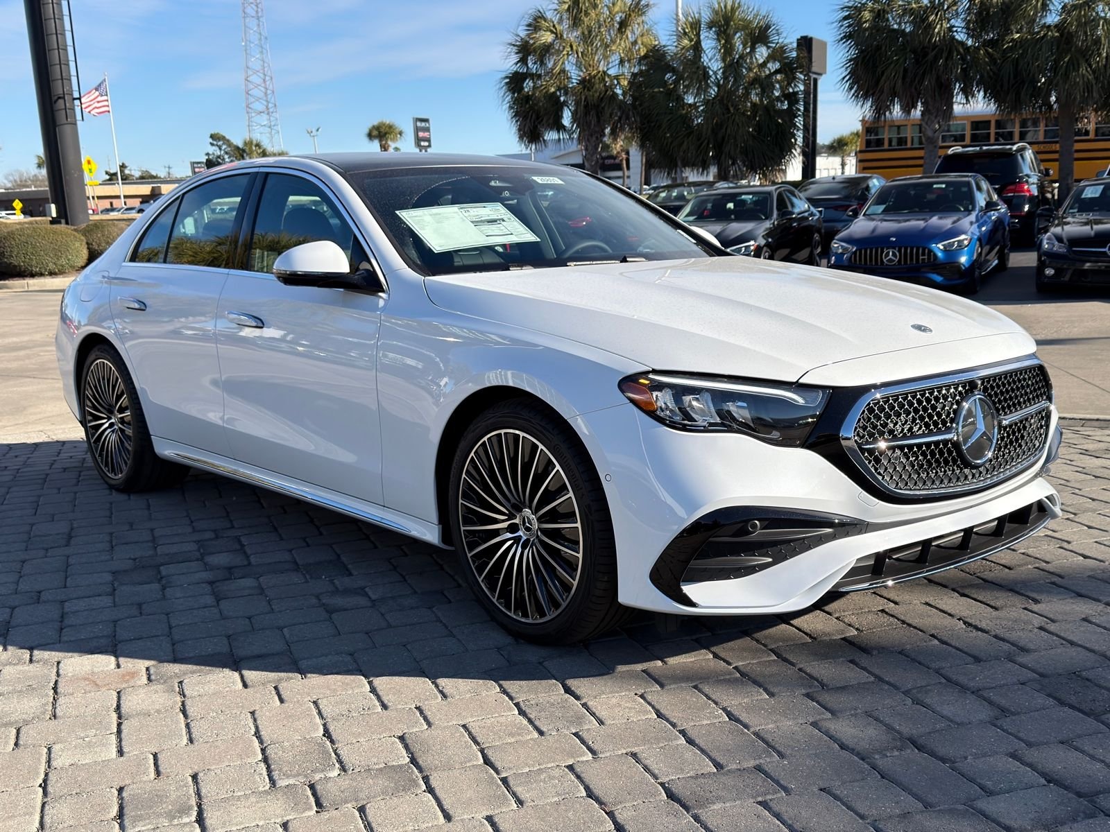 New 2026 Moonlight White Metallic Mercedes-Benz E 350 image 7