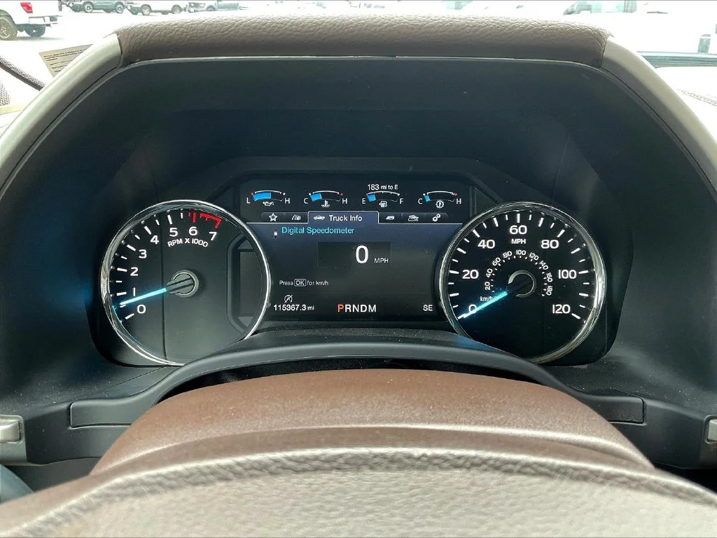 Used 2020 Rapid Red Metallic Tinted Clearcoat Ford Lariat image 14