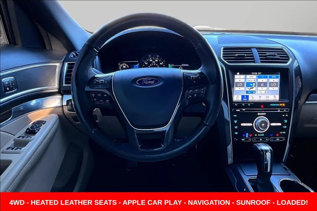 Used 2017 Red Ford Limited image 8
