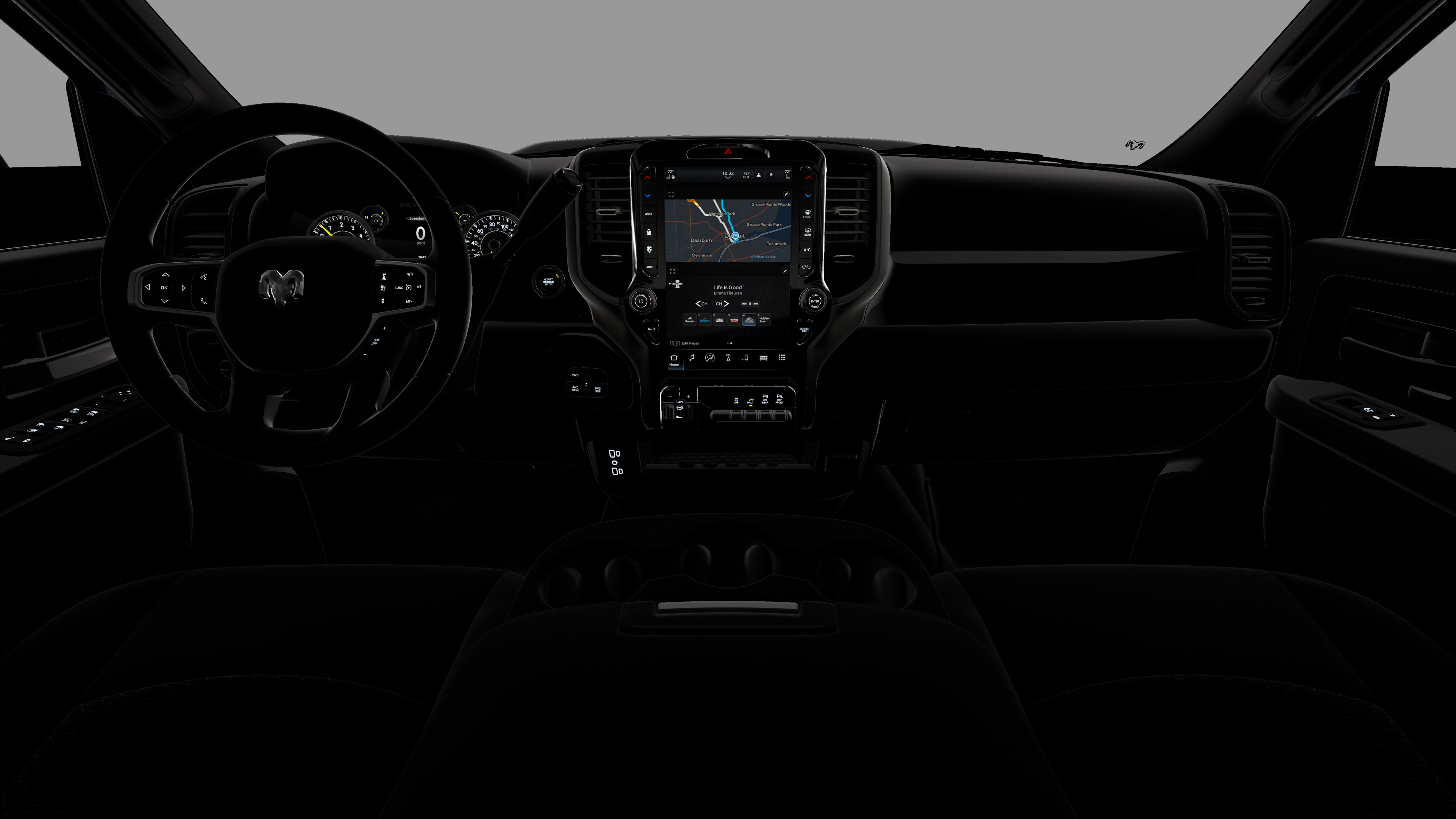 New 2026 Forged Blue Metallic Exterior Paint RAM  image 18