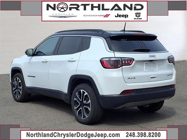 Certified Used 2024 Bright White Clear Coat Jeep Limited image 2
