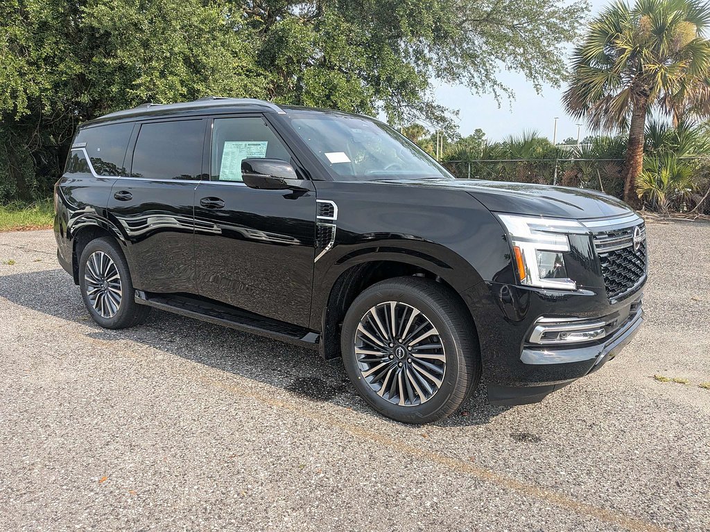 New 2026 Super Black Nissan Platinum Reserve image 2