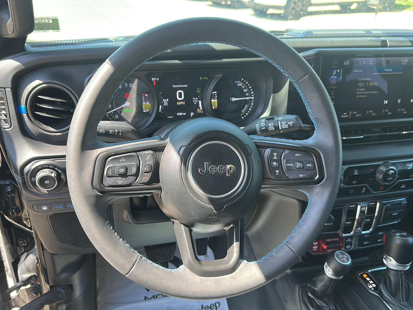 Used 2024 Black Clearcoat Jeep Rubicon image 16