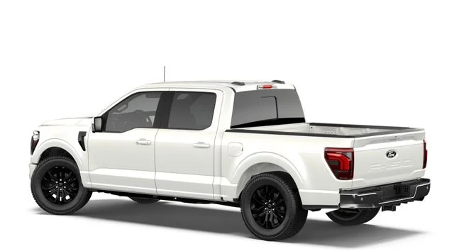 New 2026 Star White Metallic Tri-Coat Ford Lariat image 2