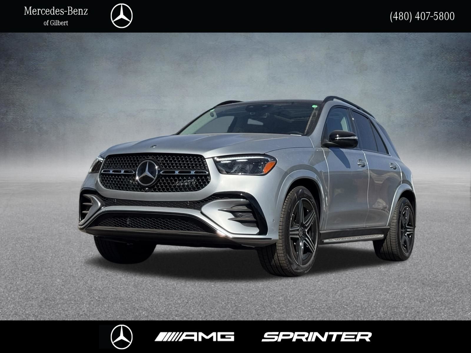 New 2026 Cirrus Silver Metallic Mercedes-Benz GLE 450 image 1