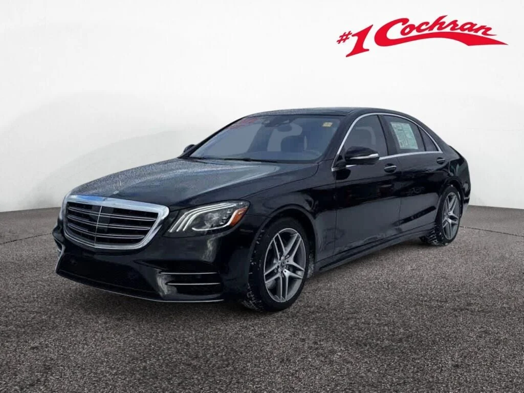 Used 2020 Obsidian Black Metallic Mercedes-Benz S 560 image 3