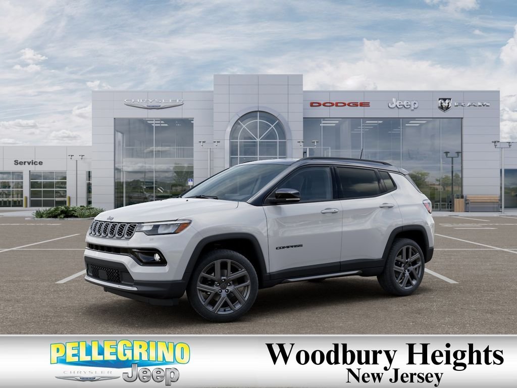 New 2025 Bright White Clear-Coat Exterior Paint Jeep Limited image 2