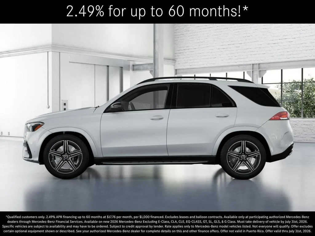New 2026 MANUFAKTUR Moonlight White Metallic Mercedes-Benz GLE 450 image 34
