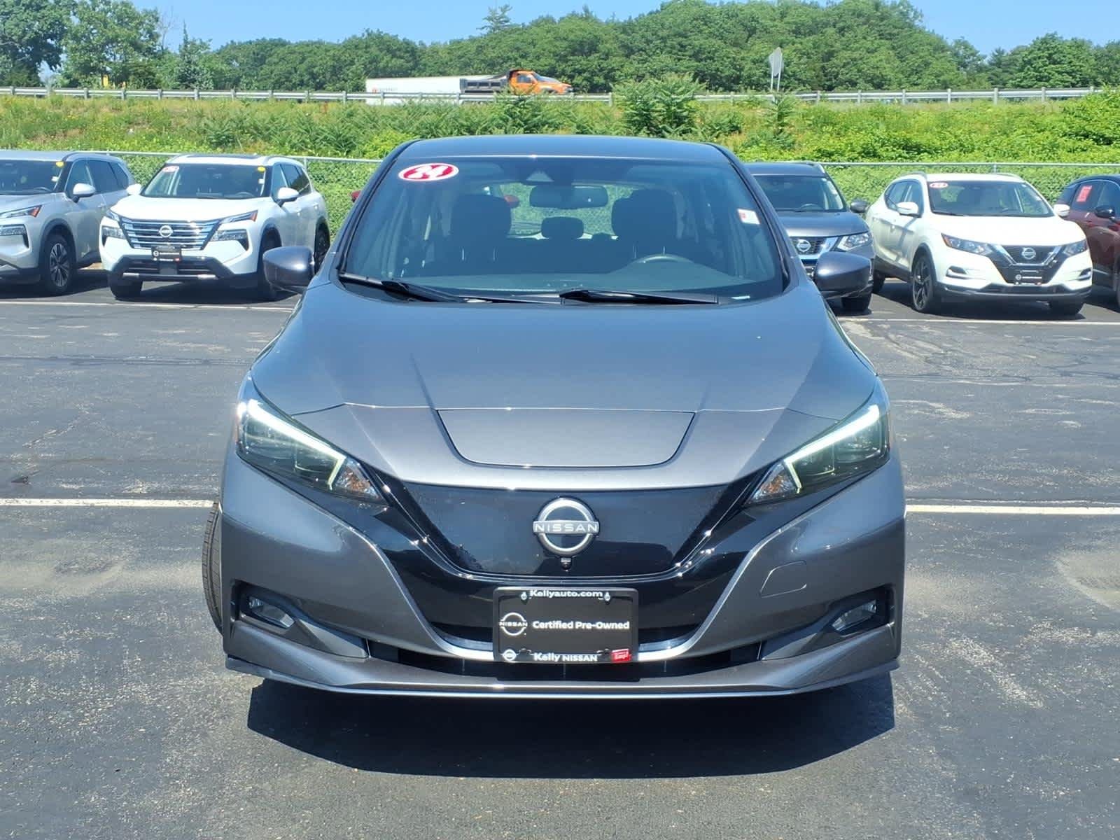 Certified 2024 Nissan LEAF SV PLUS with VIN 1N4CZ1CV8RC553867 for sale in Woburn, MA