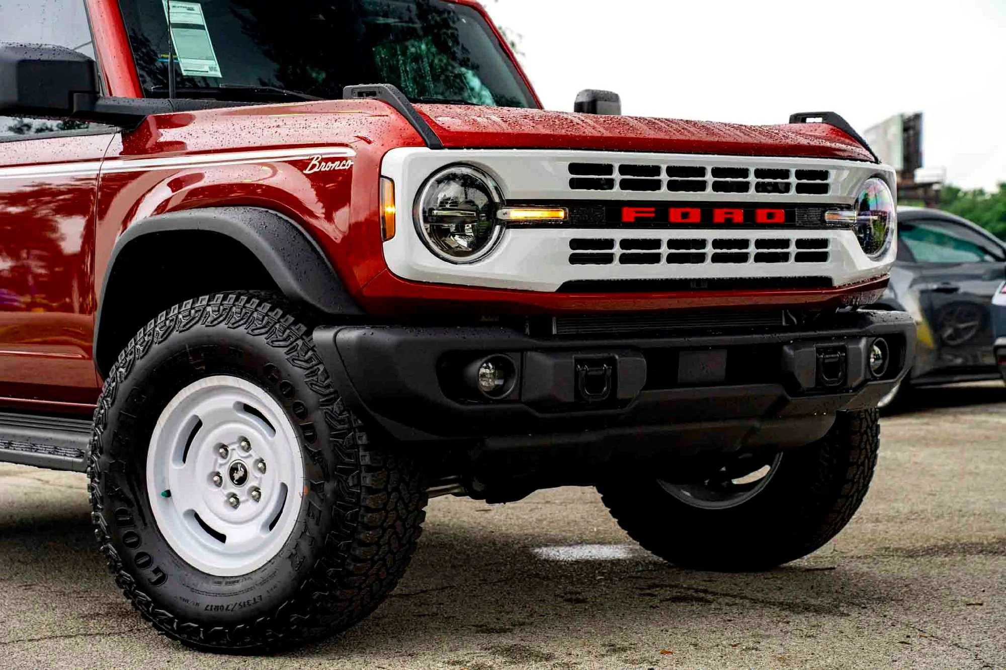 New 2026 Ruby Red Metallic Tinted Clearcoat Ford Heritage Edition image 3