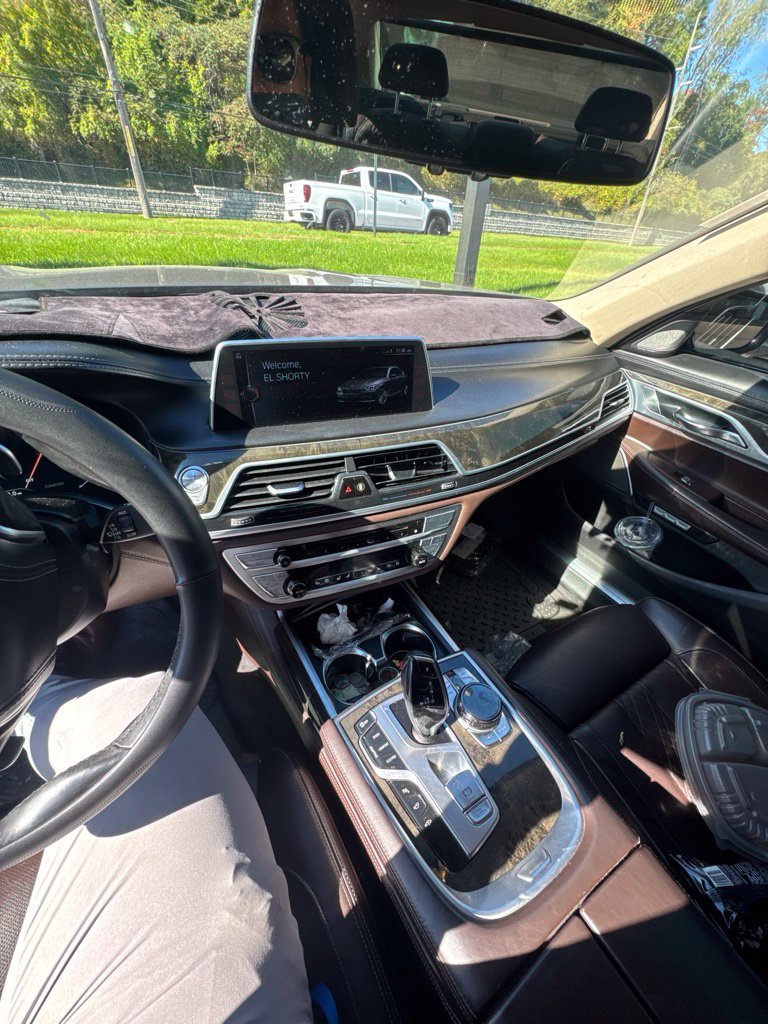 Used 2016 Gray Metallic BMW 740i image 3