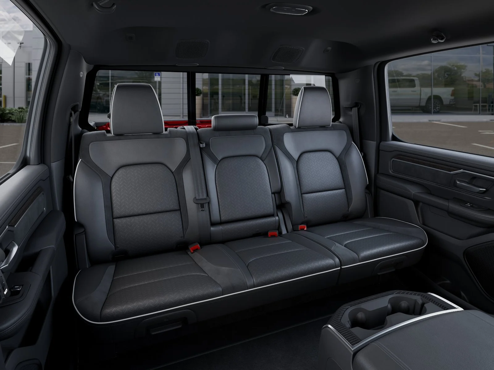 New 2026 Molten Red Pearl-Coat Exterior Paint RAM Laramie image 41