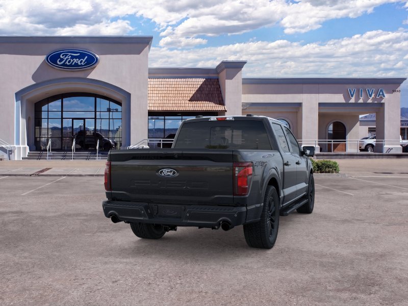 New 2026 Agate Black Metallic Ford XLT image 8