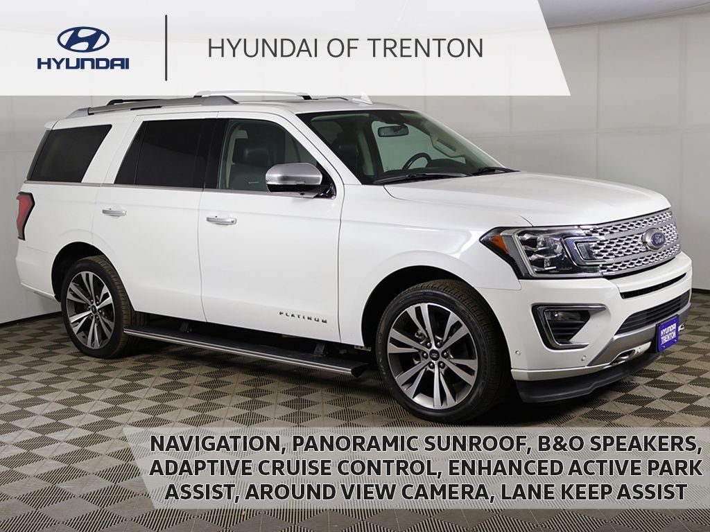 Used 2020 White Ford Platinum image 1