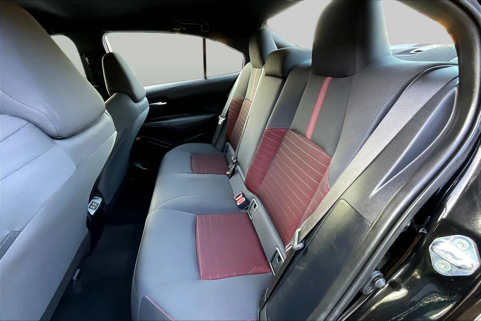 Certified Used 2025 Midnight Black Metallic Toyota SE image 19