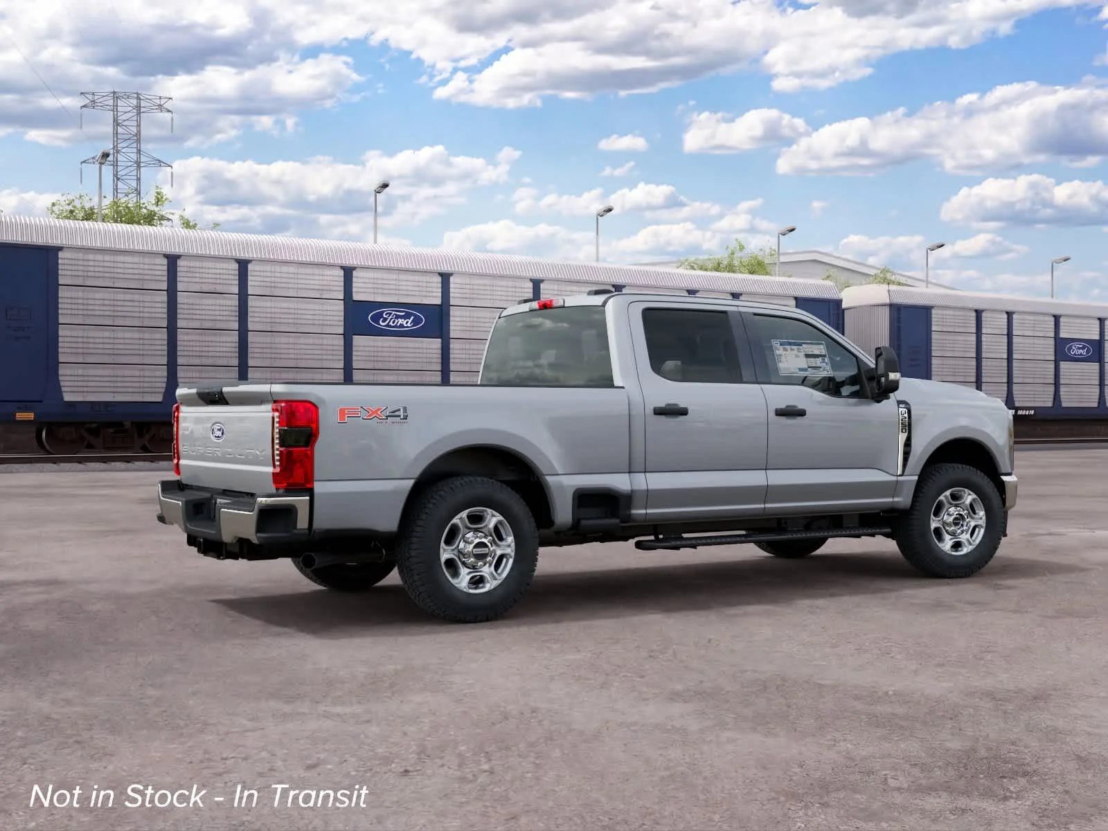 New 2027 Iconic Silver Metallic Ford F-250® XLT image 6