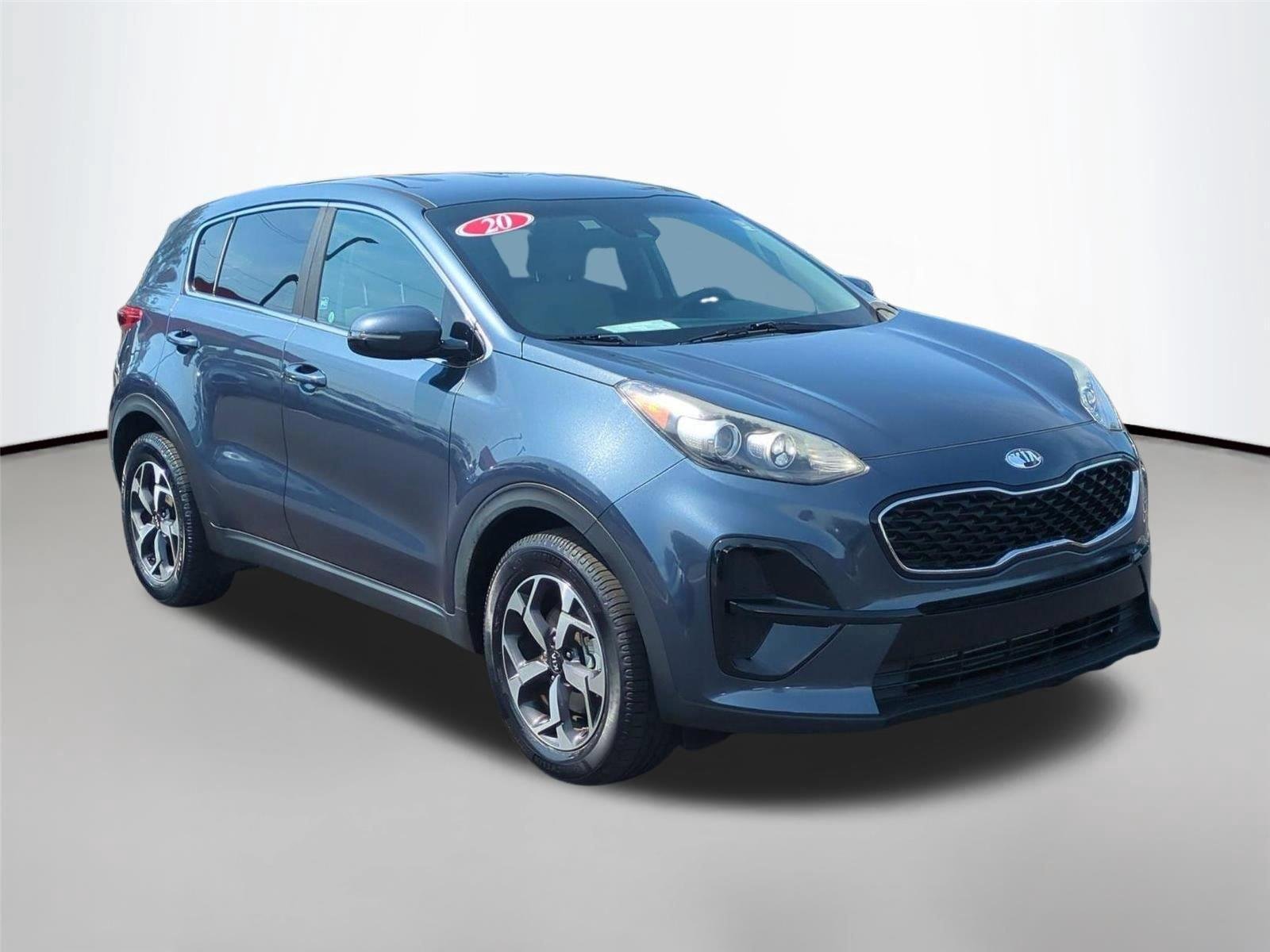 Used 2020 Pacific Blue Kia LX image 7