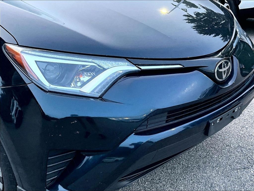 Used 2017 Blue Toyota LE image 8