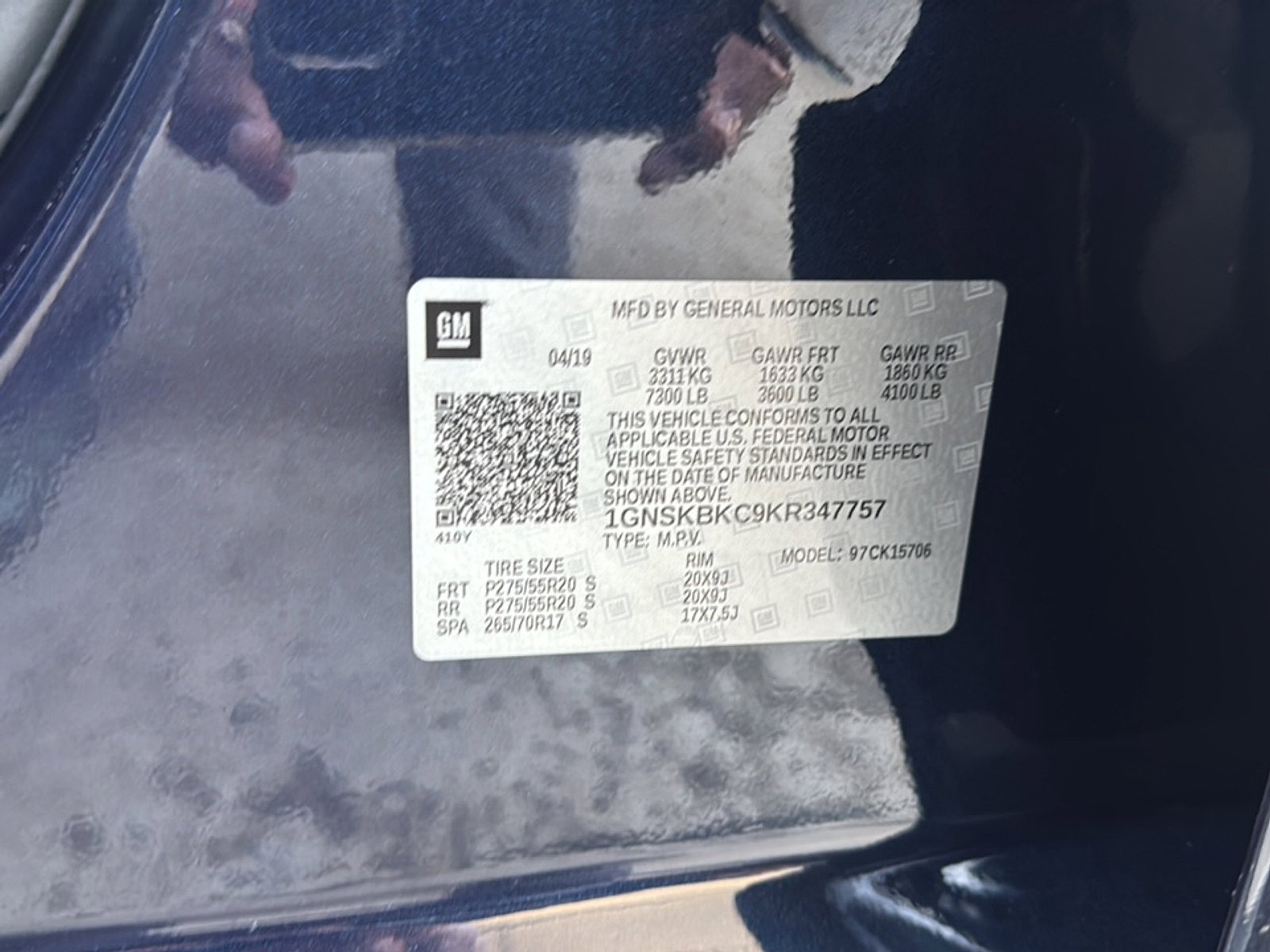 Certified Used 2019 BLUE VELVET METALLIC Chevrolet LT image 49