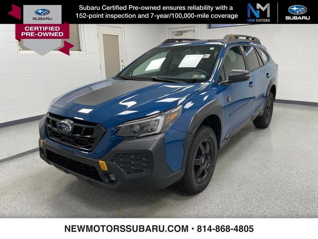 Used 2025 Blue Subaru Wilderness image 1