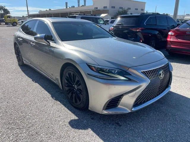 Used 2018 Silver Lexus LS 500 image 1