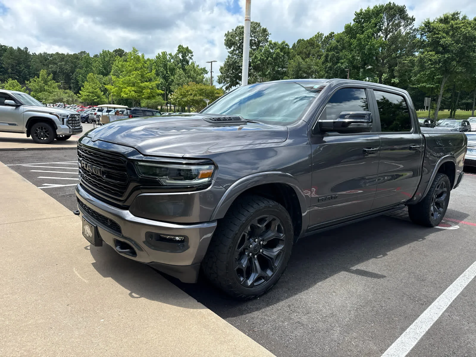Used 2023 Granite Crystal Metallic Clearcoat Ram Limited image 6