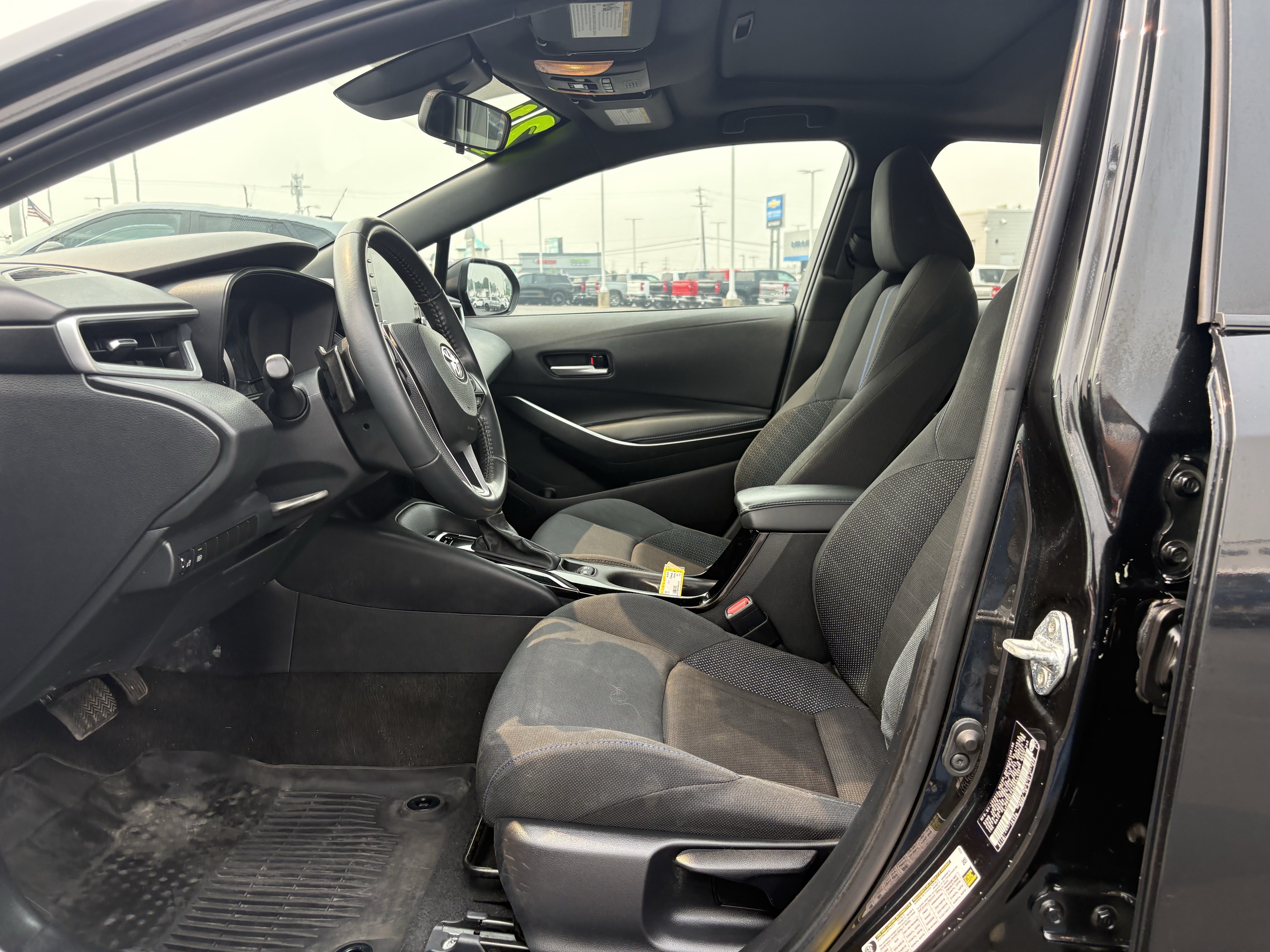 Used 2021 Black Toyota SE image 5