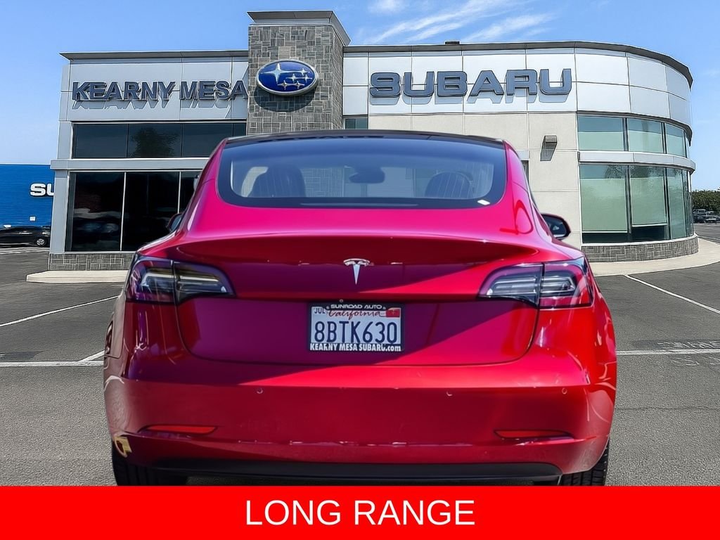 Used 2018 Red Multi-Coat Tesla Long Range image 5