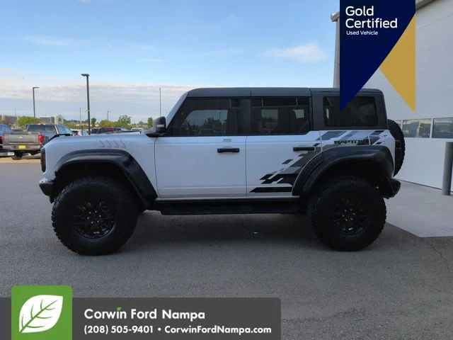 Certified Used 2023 White Ford Raptor image 8
