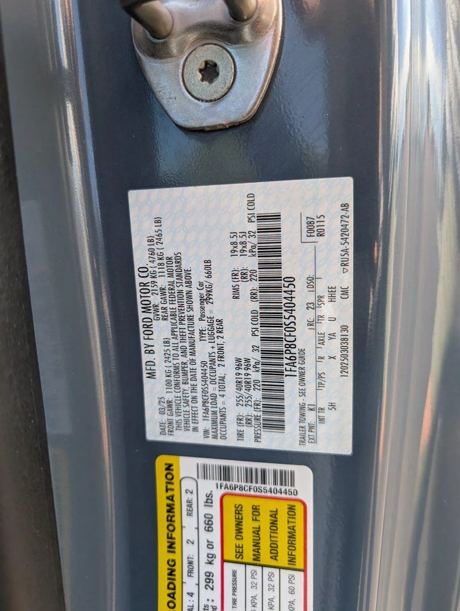 Used 2025 Vapor Blue Ford GT Premium image 11