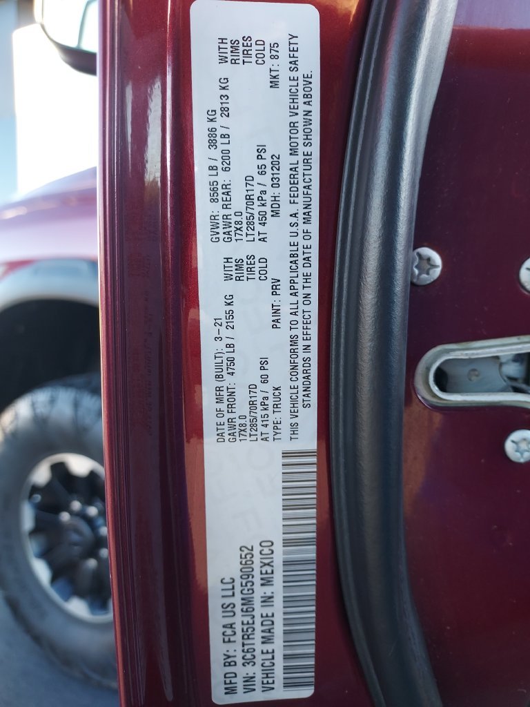 Used 2021 Red Ram Power Wagon image 25