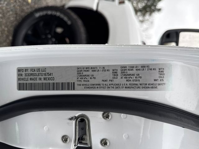 New 2026 Bright White Clear-Coat Exterior Paint RAM Big Horn image 16