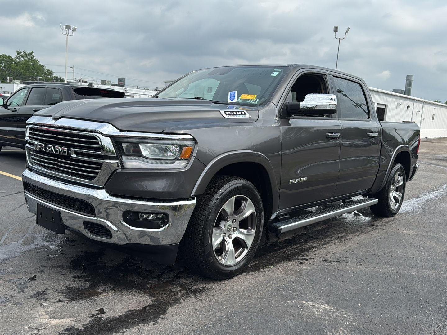 Used 2021 Granite Crystal Metallic Clearcoat Ram Laramie image 6