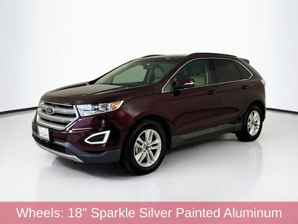 Used 2018 Red Ford SEL image 3