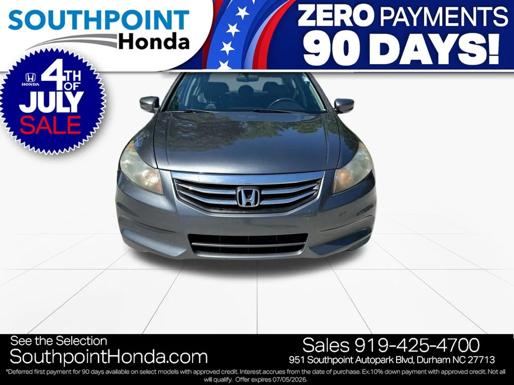 Used 2012 Honda Accord SE with VIN 1HGCP2F69CA198058 for sale in Durham, NC