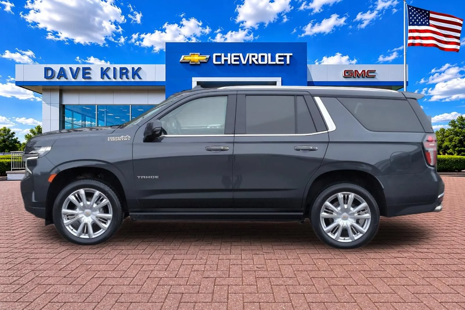 Used 2022 EVERGREEN GRAY METALLIC Chevrolet High Country image 6
