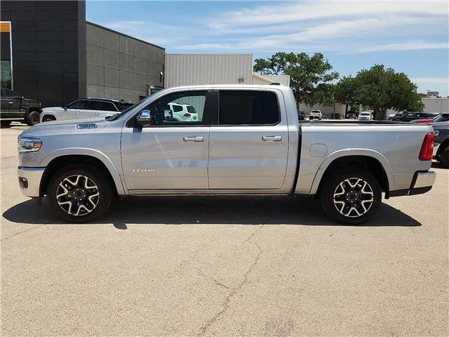 Used 2025 Silver RAM Laramie 4x4 Crew Cab 144.5 in. WB image 2