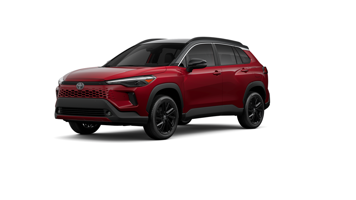 New 2026 Soul Red Crystal  with Jet Black roof Toyota Hybrid XSE image 23