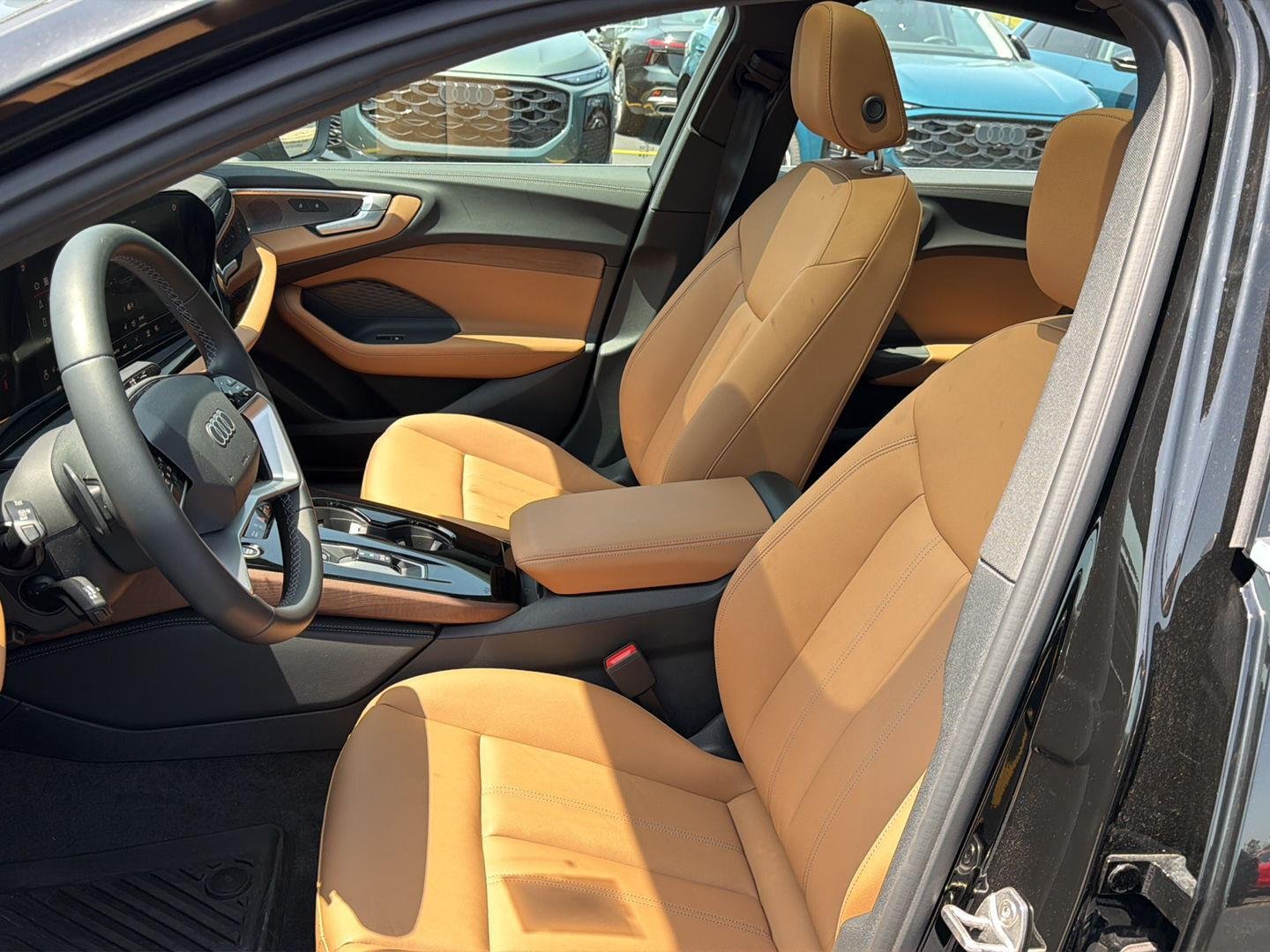 Used 2025 Mythos Black Metallic Audi Premium Plus image 9