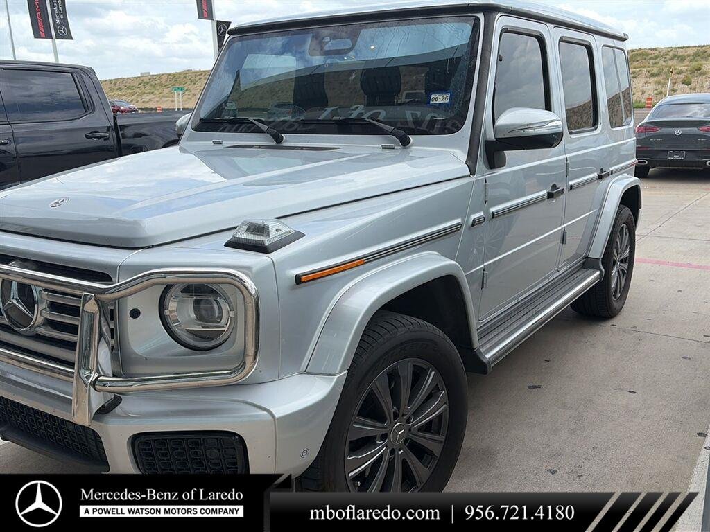 Used 2025 IRIDIUM SILVER MERCEDES-BENZ G 550 4MATIC® SUV image 1