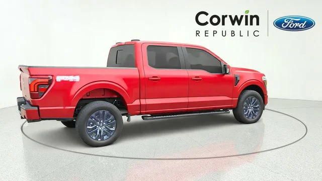 Certified Used 2025 Red Metallic Ford Lariat image 8