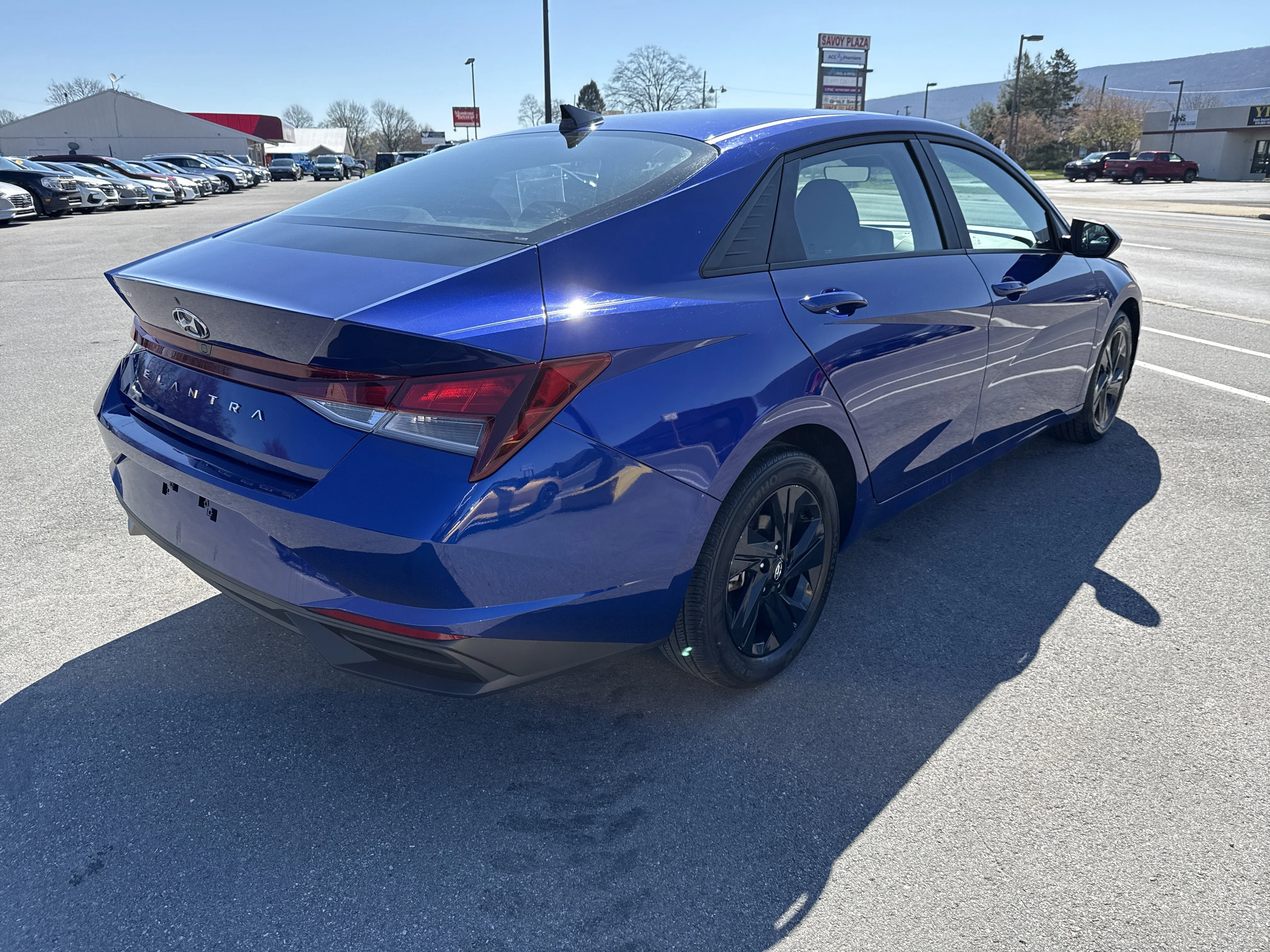 Used 2023 Intense Blue Hyundai SEL image 3