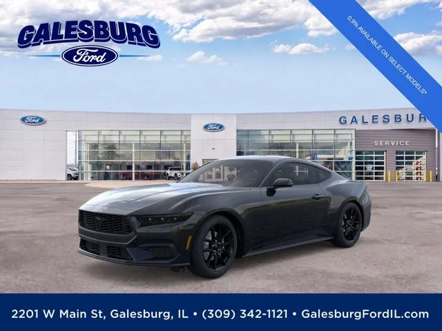 New 2026 Shadow Black Ford EcoBoost® Fastback image 1